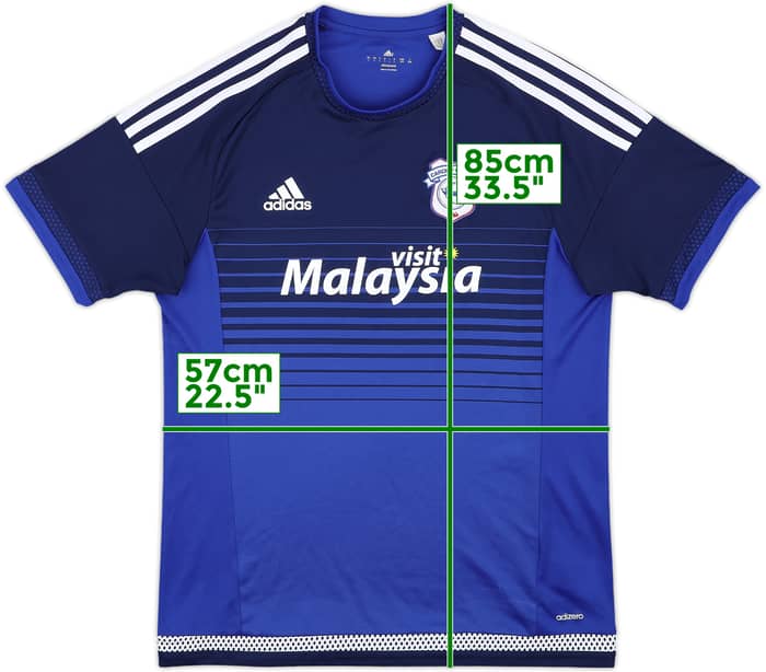 2015-16 Cardiff Home Shirt - 8/10 - (L)