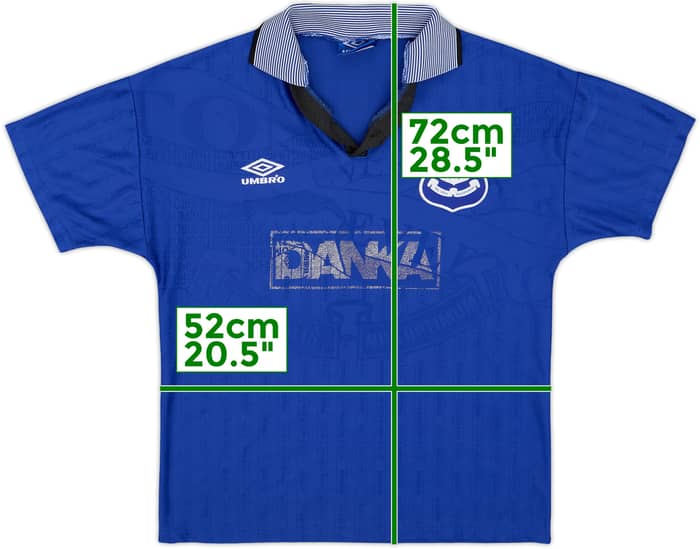 1995-97 Everton Home Shirt - 5/10 - (M)