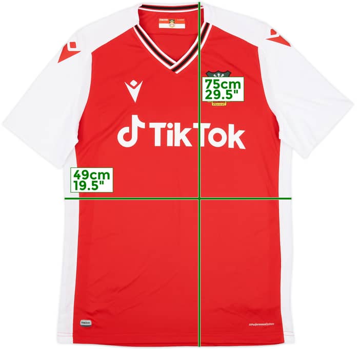 2021-22 Wrexham Home Shirt - 9/10 - (L)