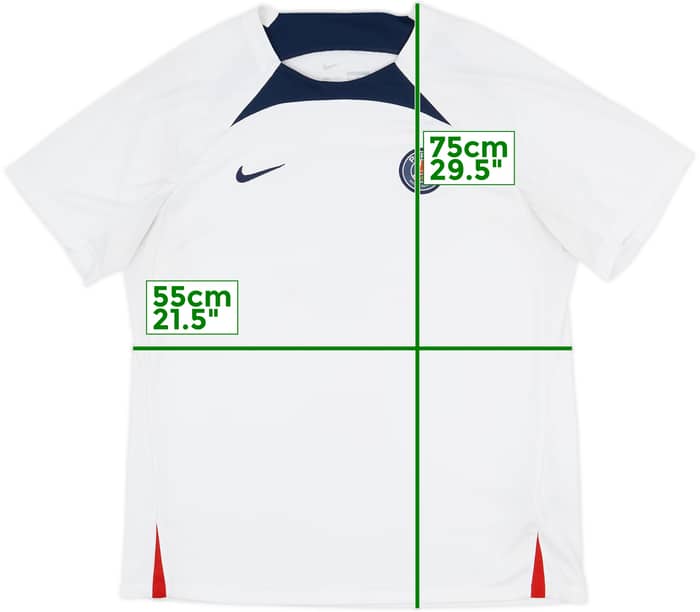 2022-23 Paris Saint-Germain Nike Training Shirt - 6/10 - (XL)