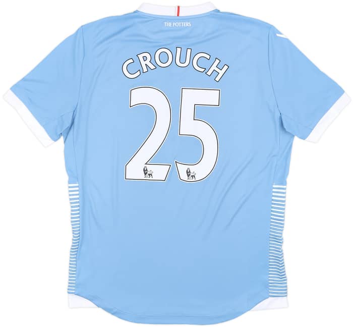 2016-17 Stoke City Away Shirt Crouch #25 - 9/10 - (XL)