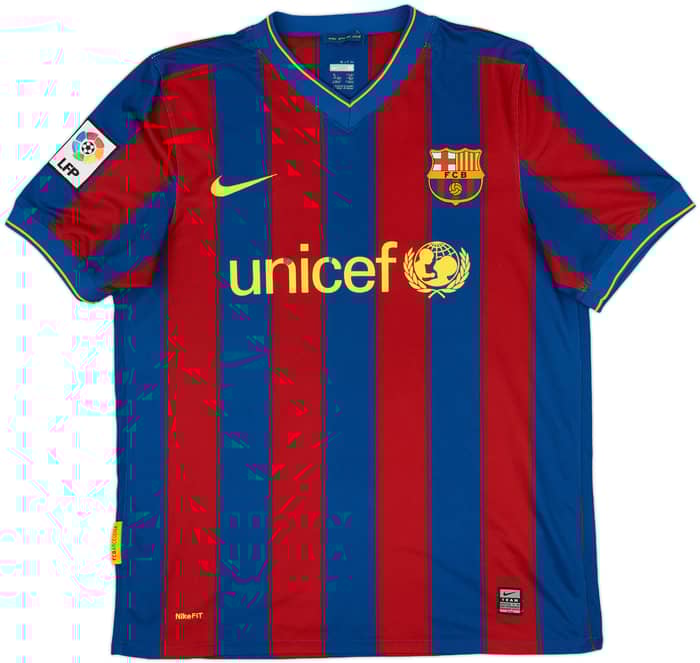 2009-10 Barcelona Home Shirt - 5/10 - (M)