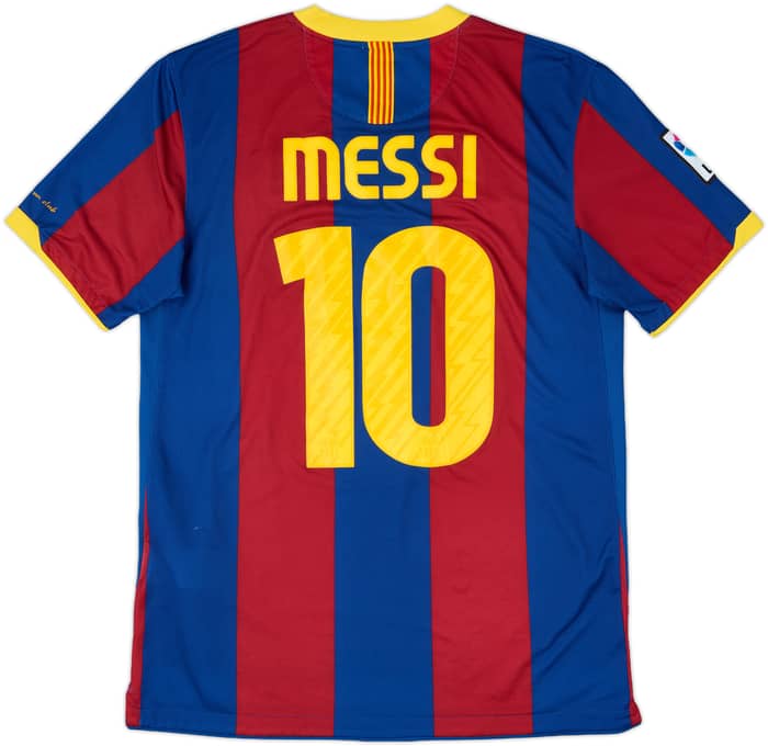 2013-14 Barcelona Home Shirt Messi #10 - 7/10 - (M)
