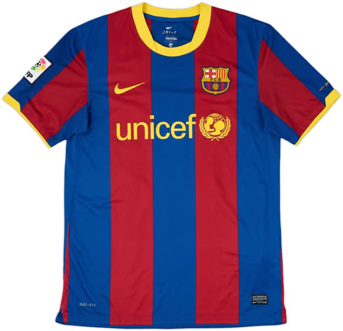 2013-14 Barcelona Home Shirt Messi #10 - 7/10 - (M)