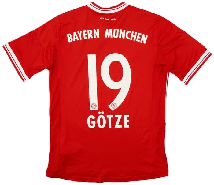 2013-14 Bayern Munich Home Shirt Gotze #19 - 6/10 - (XL.Boys)