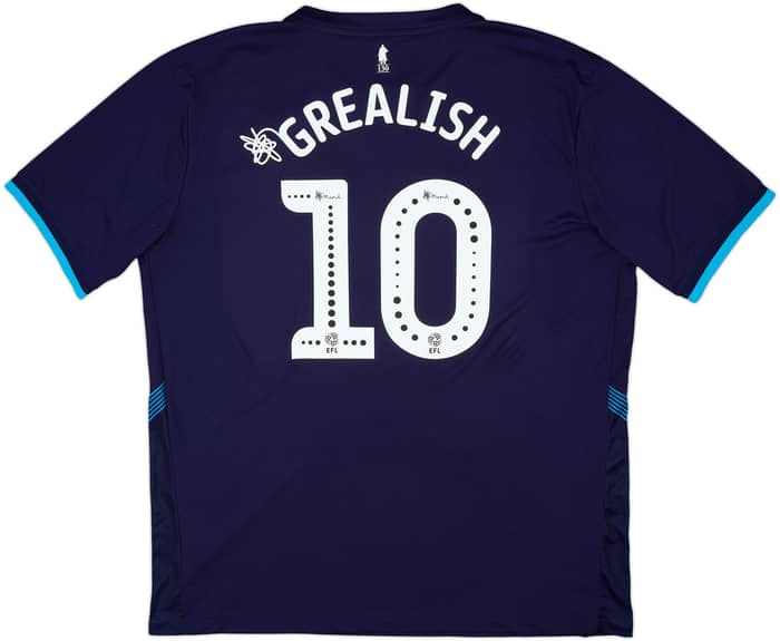 2018-19 Aston Villa Third Shirt Grealish #10 - 8/10 - (XXL)