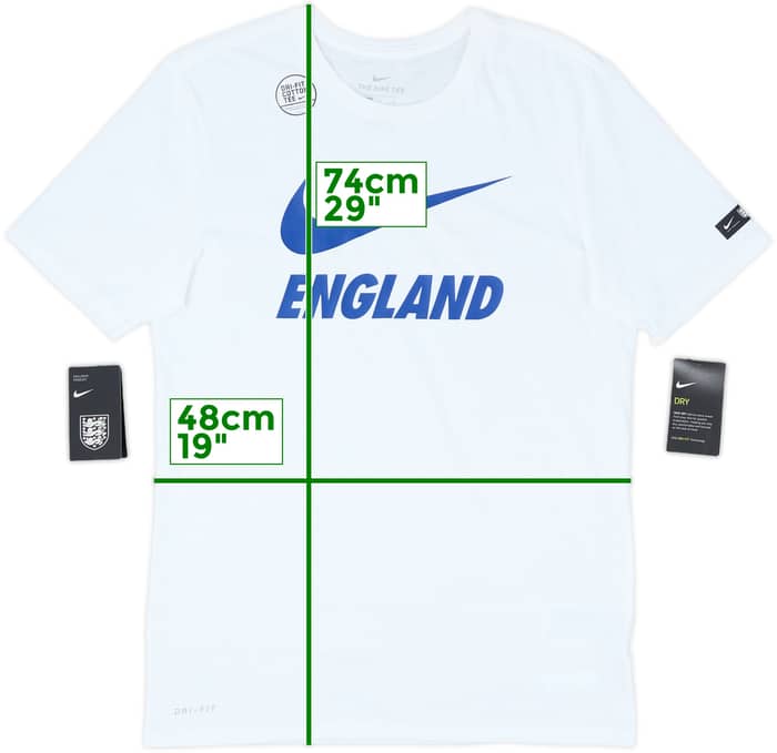 2018-19 England Nike Cotton Tee (M)