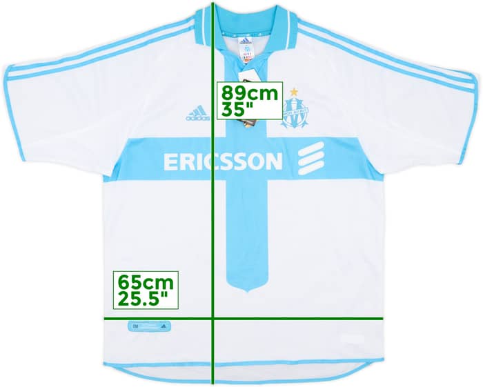 2000-01 Olympique Marseille Home Shirt (XL)
