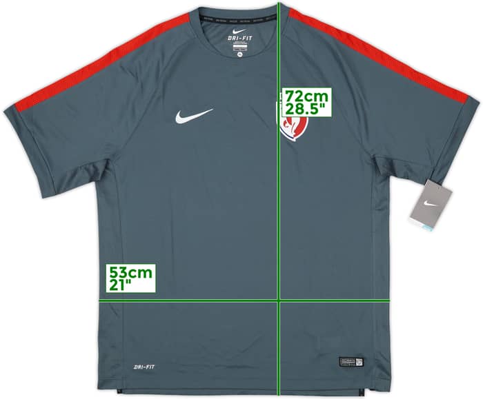 2014-15 Lille Nike Training Shirt (XL)