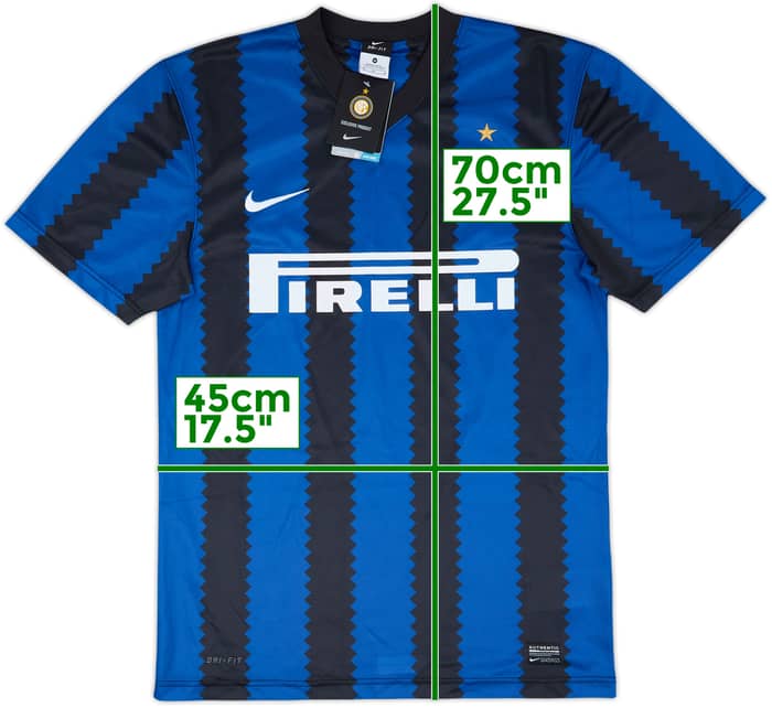 2010-11 Inter Milan Basic Home Shirt (M)