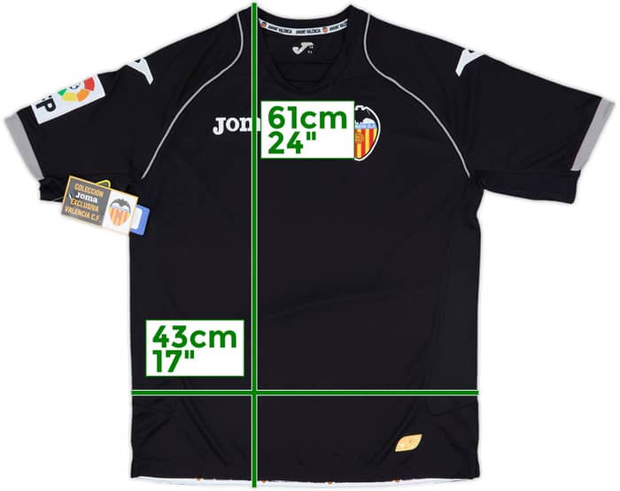 2011-12 Valencia Away Shirt (L.Boys)