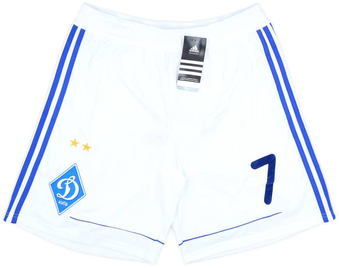 2011-12 Dynamo Kyiv Home Shorts #7 (L)