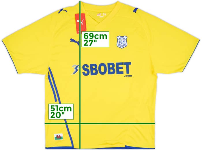 2009-10 Cardiff Away Shirt (L)