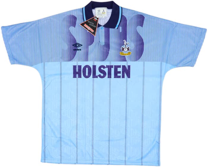 1991-94 Tottenham Third Shirt Sheringham #10 (XL)