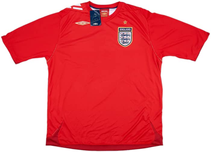 2006-08 England Away Shirt Rooney #9 (XXL)
