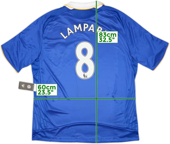 2008-09 Chelsea Home Shirt Lampard #8 (XXL)