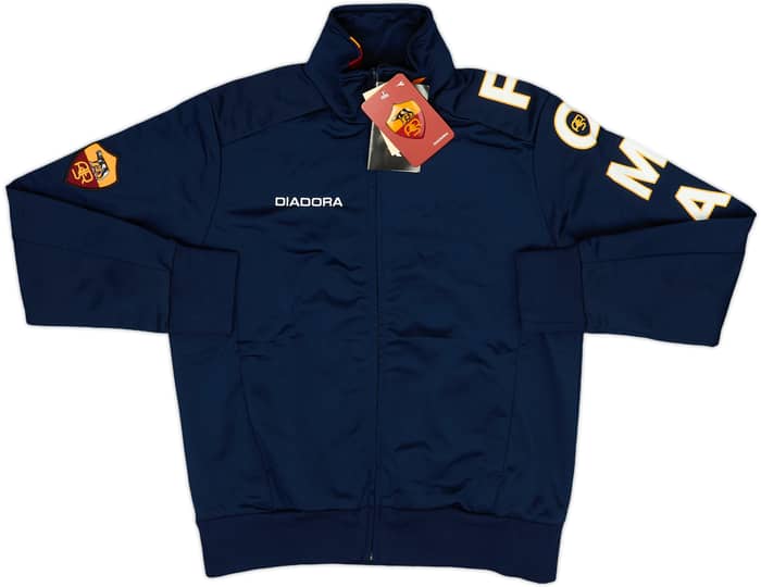 2005-06 Roma Diadora Track Jacket (XL.Boys)