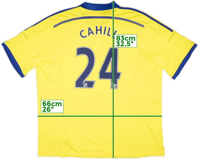 2014-15 Chelsea Away Shirt Cahill #24 (3XL)