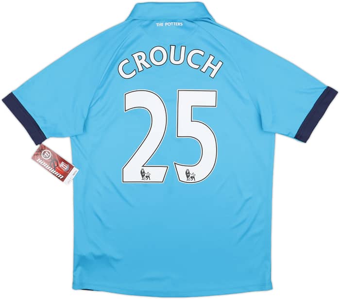 2014-15 Stoke City Away Shirt Crouch #25 (S)