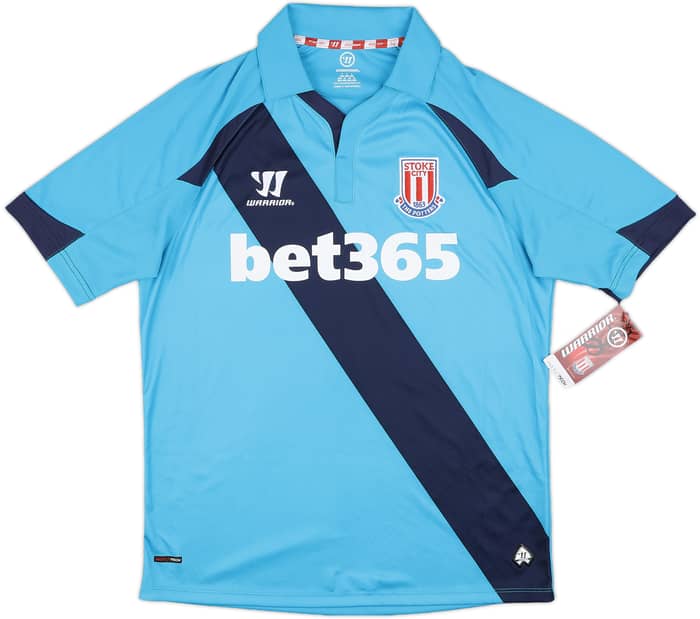 2014-15 Stoke City Away Shirt Crouch #25 (S)
