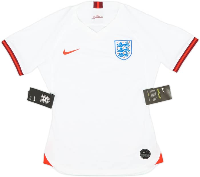 2019 England Lionesses Home Shirt (Women's S)
