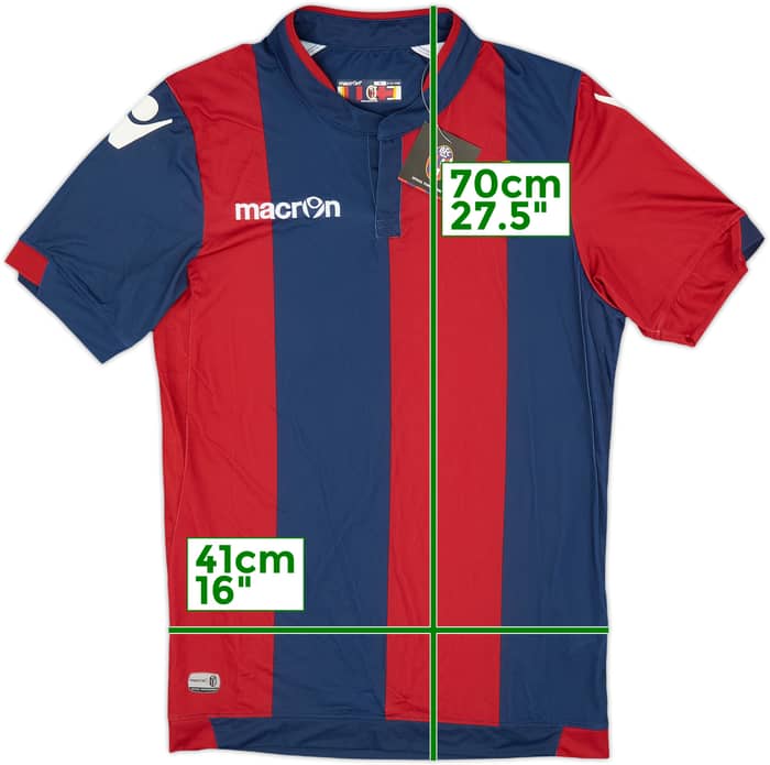 2014-15 Bologna Home Shirt (M)