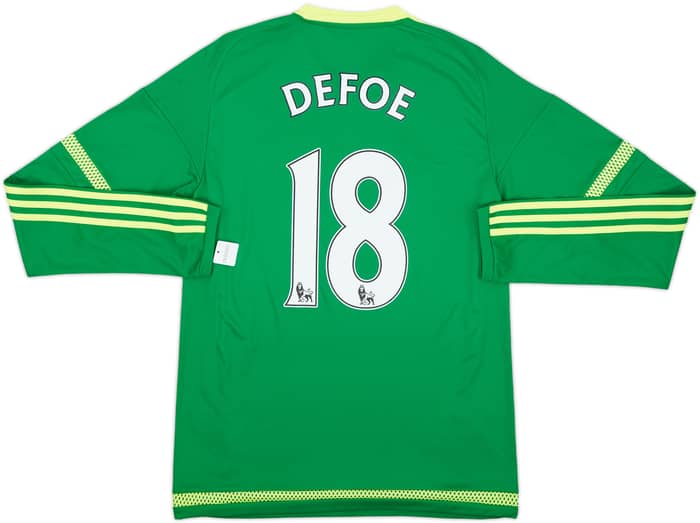 2015-16 Sunderland Away L/S Shirt Defoe #18 (S)