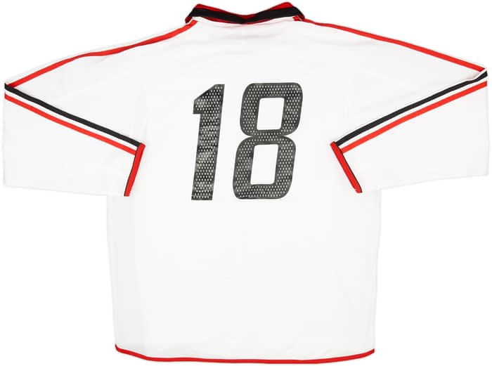 2003-04 AC Milan Player Issue Away L/S Shirt #18 - 9/10 - (L)