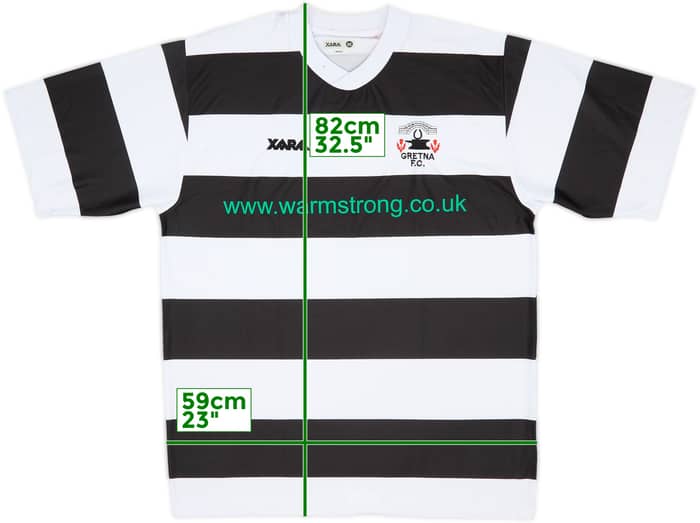 2003-04 Gretna FC Home Shirt (XL)