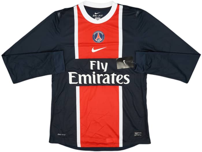 2011-12 Paris Saint-Germain Player Issue Home L/S Shirt (M)