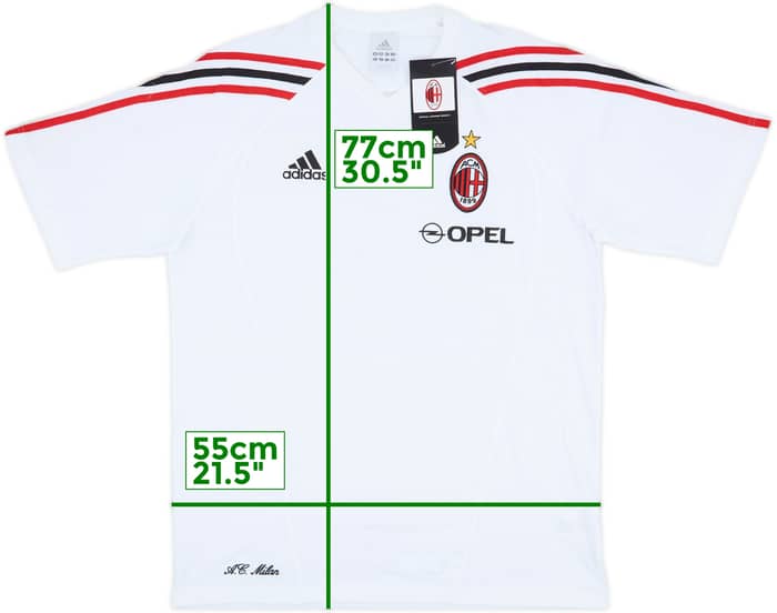 2005-06 AC Milan adidas Training Shirt (M/L)