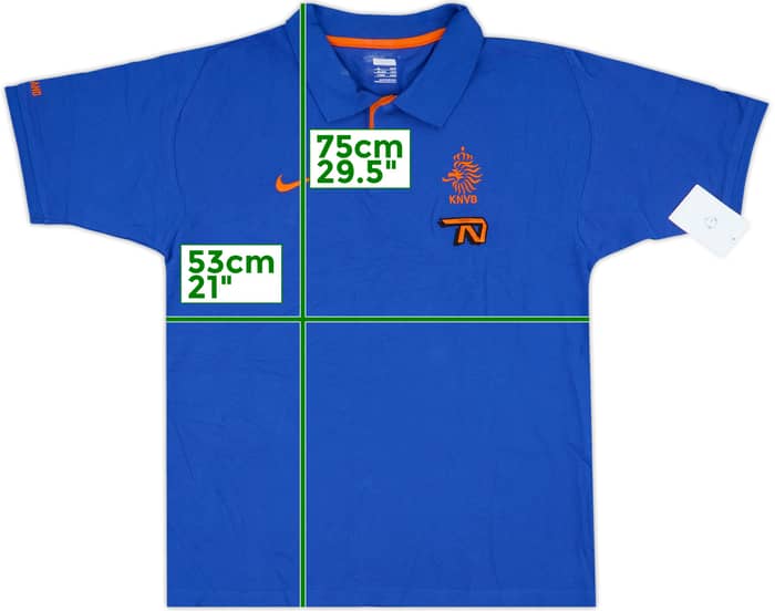 2008-09 Netherlands Nike Polo Shirt (XL)
