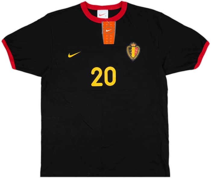 2000-02 Belgium Nike Tee Baseggio #20 (M)