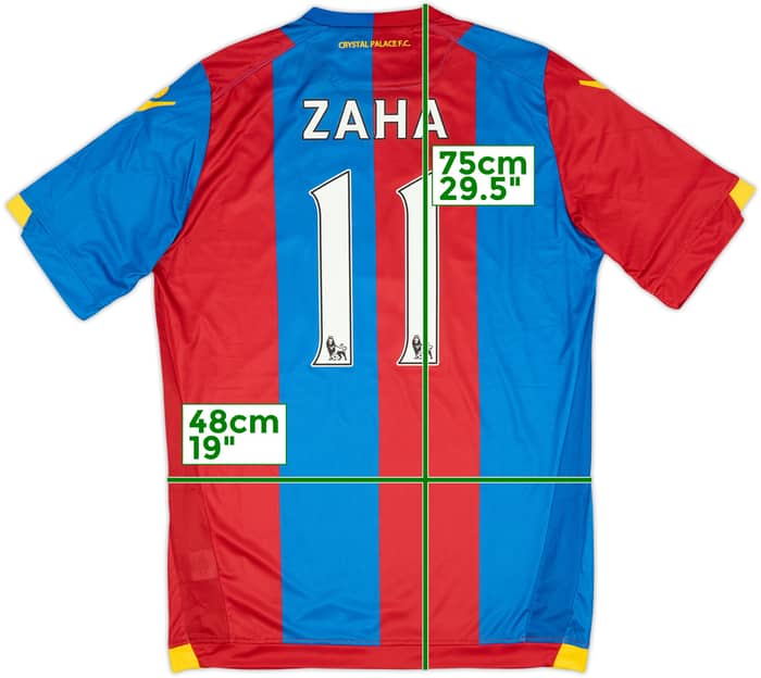 2015-16 Crystal Palace Home Shirt Zaha #11 (L)