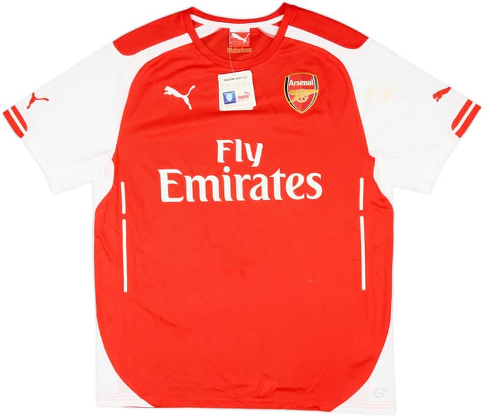 2014-15 Arsenal Home Shirt Arteta #8 (L)