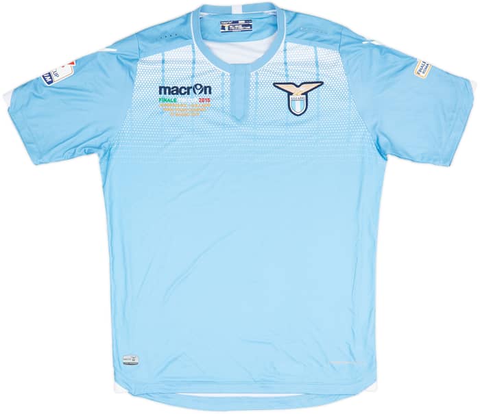 2015-16 Lazio 'Finale TIM Cup' Home Shirt - 9/10 - (L)