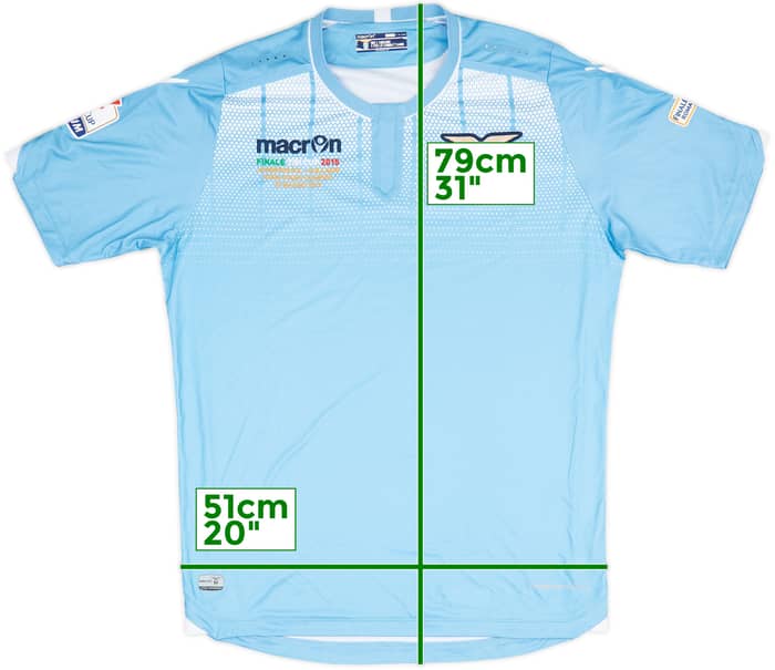 2015-16 Lazio 'Finale TIM Cup' Home Shirt - 9/10 - (L)