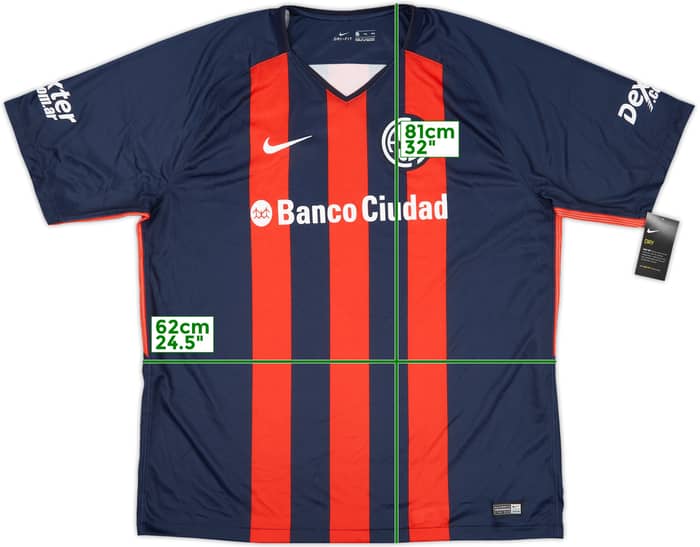 2018-19 San Lorenzo Home Shirt (XXL)