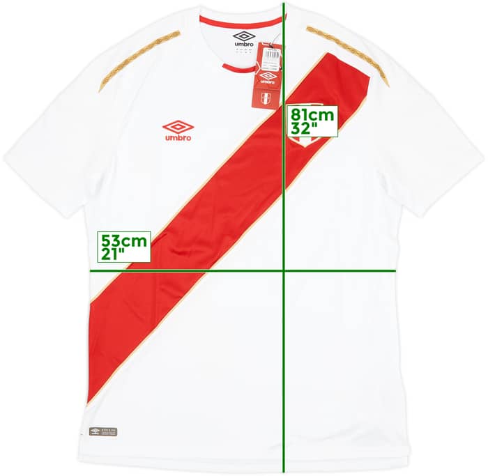 2018 Peru Home Shirt (XL)
