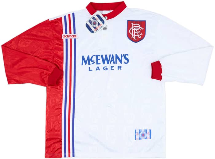 1996-97 Rangers Away L/S Shirt (XL)
