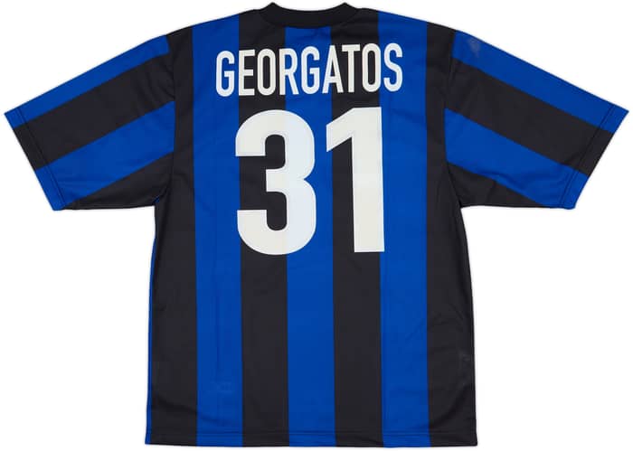 1999-00 Inter Milan Basic Home Shirt Georgatos #31 (M)