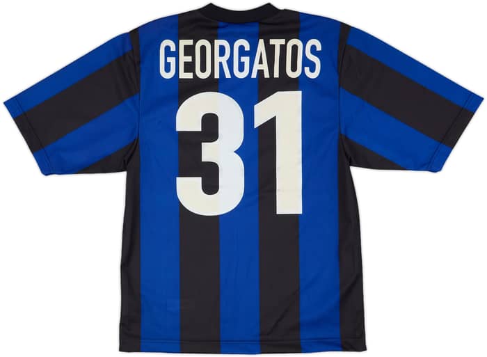 1999-00 Inter Milan Basic Home Shirt Georgatos #31 (XS)