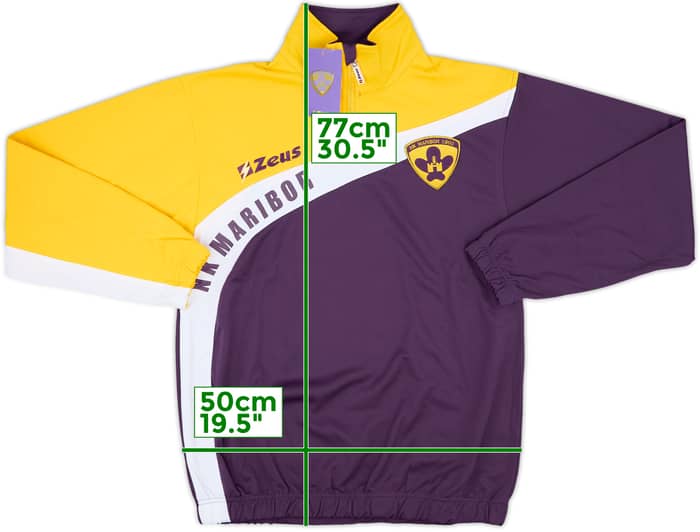 2010-11 NK Maribor Zeus 1/4 Zip Drill Top (M)