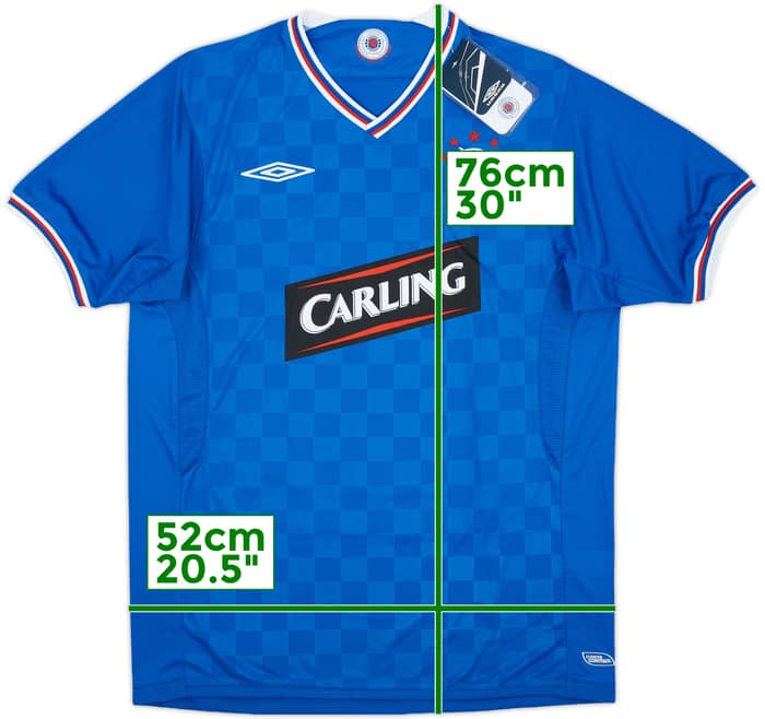 2009-10 Rangers Home Shirt (M)