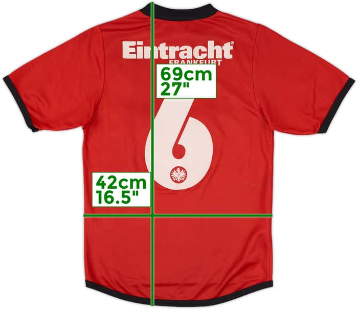 2005-06 Eintracht Frankfurt Home Shirt #6 - 5/10 - (XL.Boys)