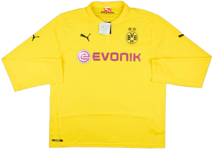 2014-15 Dortmund CL Home L/S Shirt (M)