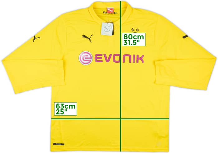 2014-15 Dortmund CL Home L/S Shirt (M)