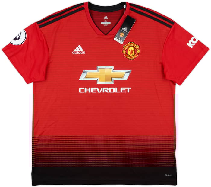 2018-19 Manchester United Home Shirt Martial #11 (XL)