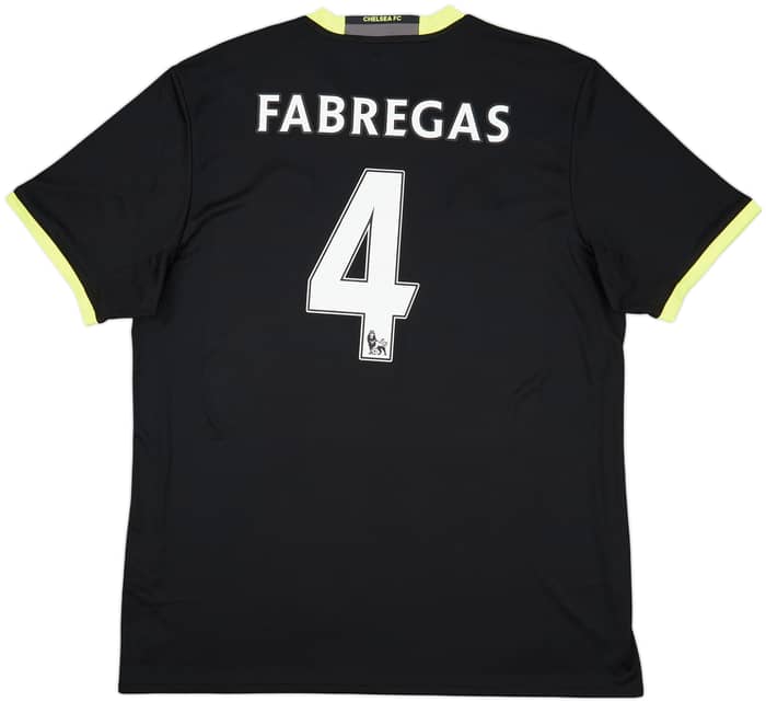 2016-17 Chelsea Away Shirt Fabregas #4 (XL)