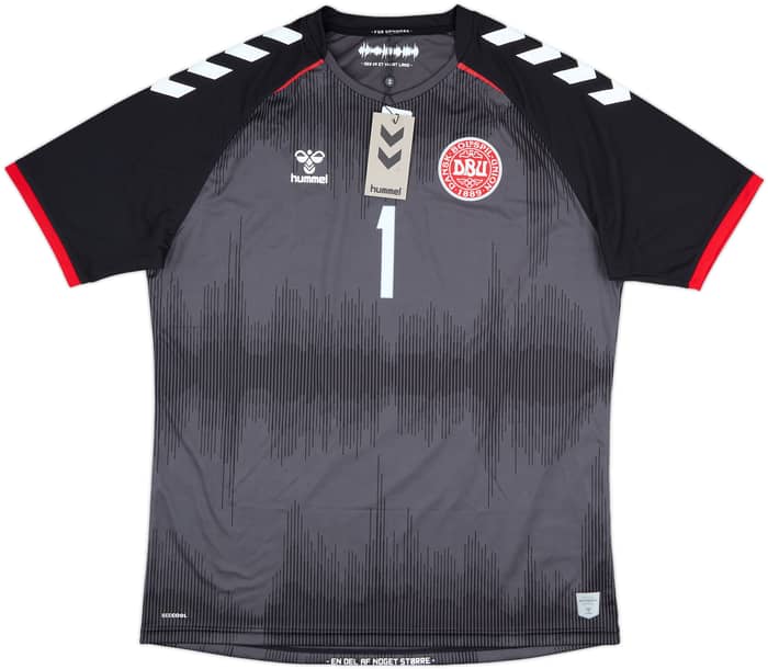 2020-21 Denmark GK S/S Shirt Schmeichel #1 (XXL)